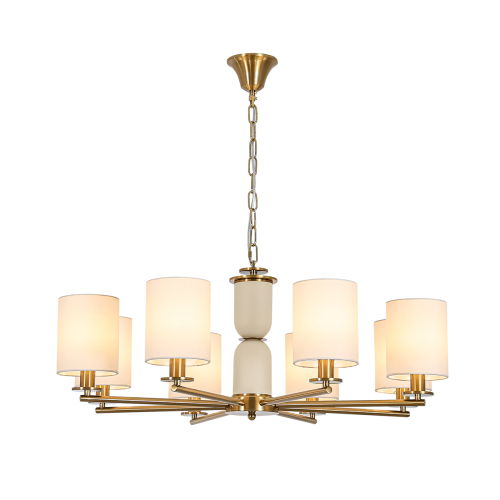 Подвесная люстра Lumion Neoclassi Eclate 8412/8 изображение в интернет-магазине Cramer Light фото 5