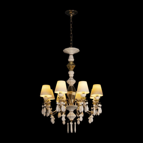 Подвесная люстра Loft IT Grace 10203/8 White изображение в интернет-магазине Cramer Light фото 2