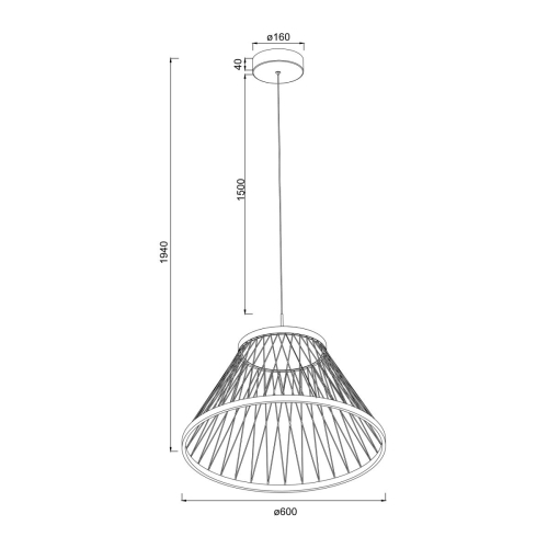 Подвесной светильник Mantra Spider 8949 изображение в интернет-магазине Cramer Light фото 6