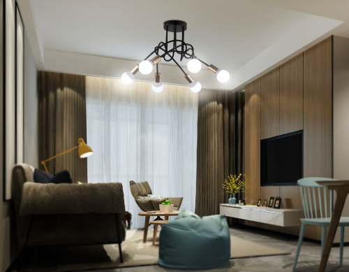 Потолочная люстра Ambrella Light Loft TR80419 изображение в интернет-магазине Cramer Light фото 8