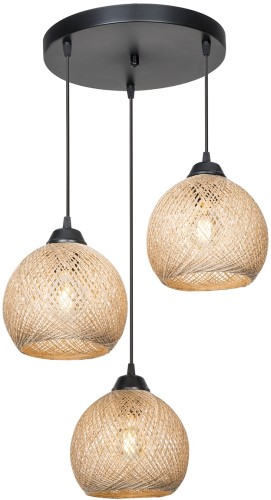 Подвесной светильник Toplight Lizbeth TL1612R-03BG изображение в интернет-магазине Cramer Light фото 2