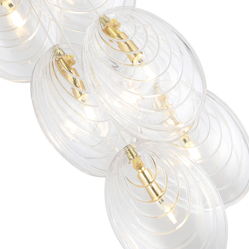 Подвесной светильник Crystal Lux MAR SP6 TRANSPARENTE изображение в интернет-магазине Cramer Light фото 3