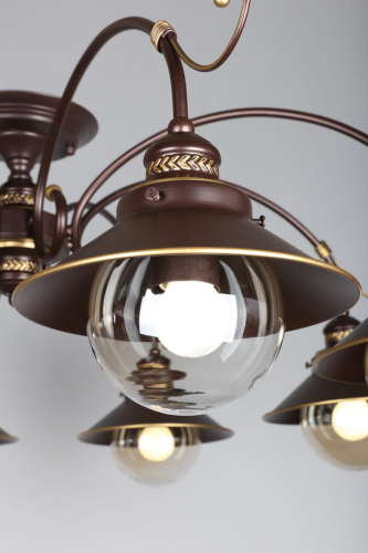 Потолочная люстра Omnilux Fontelo OML-50407-08 изображение в интернет-магазине Cramer Light фото 5
