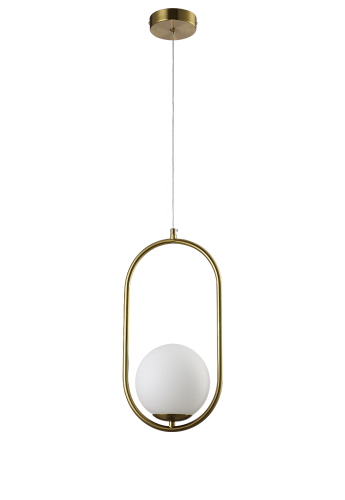 Светильник подвесной Crystal lux CALLE SP1 BRASS изображение в интернет-магазине Cramer Light