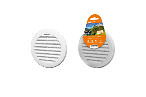 Решетка круглая с москитной сеткой TDM Electric SQ1807-0092 дополнительное фото