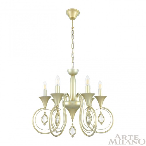 Подвесная люстра Arte Milano 349920/6 CG изображение в интернет-магазине Cramer Light фото 3