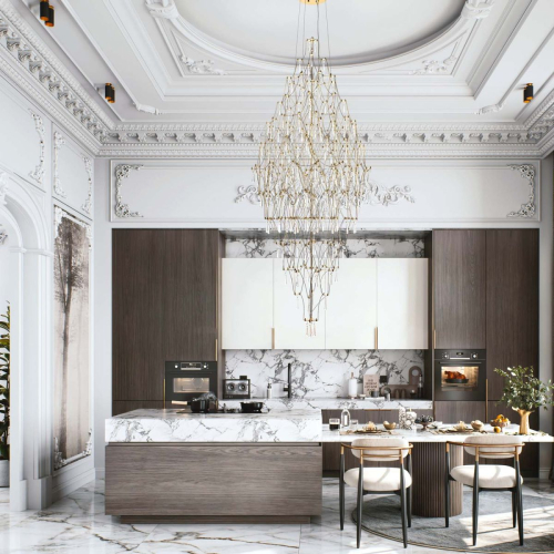 Подвесная люстра MODELUX premium ML.7826.800P GD изображение в интернет-магазине Cramer Light фото 5