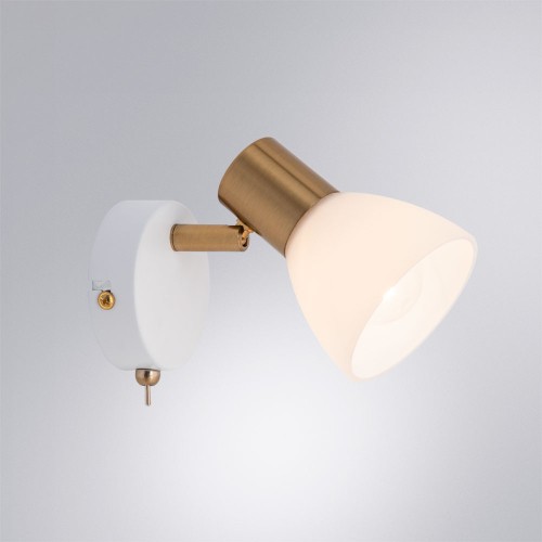 Спот Arte Lamp Falena A3117AP-1WH изображение в интернет-магазине Cramer Light фото 2