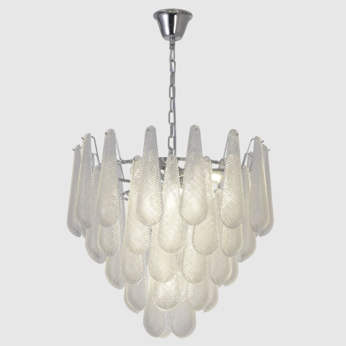 Подвесная люстра Crystal Lux FONTAIN SP10 CHROME изображение в интернет-магазине Cramer Light фото 5