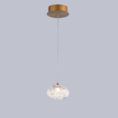 Подвесной светильник Delight Collection P98065-1S antique brass изображение в интернет-магазине Cramer Light фото 3
