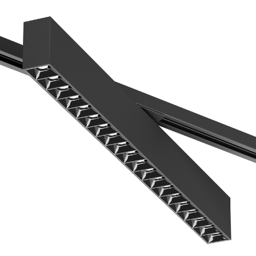 Трековый однофазный светильник Denkirs Edder DK6644-BK изображение в интернет-магазине Cramer Light