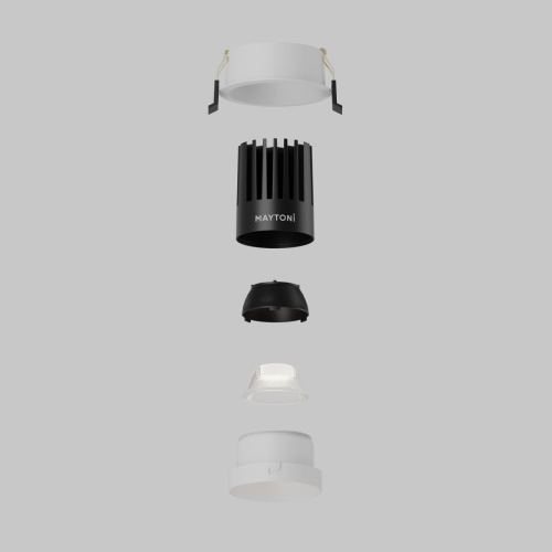 Встраиваемый светильник Maytoni Dip DL117-15W-4K-W изображение в интернет-магазине Cramer Light фото 13