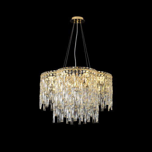 Подвесная люстра Crystal Lux ABRIL SP12 GOLD изображение в интернет-магазине Cramer Light фото 3
