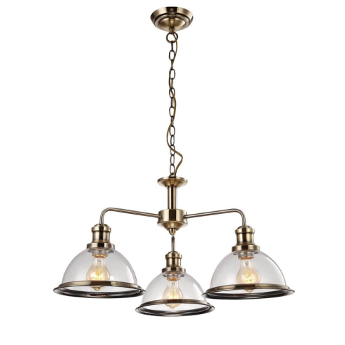 Подвесная люстра Arte Lamp Oglio A9273LM-3AB изображение в интернет-магазине Cramer Light