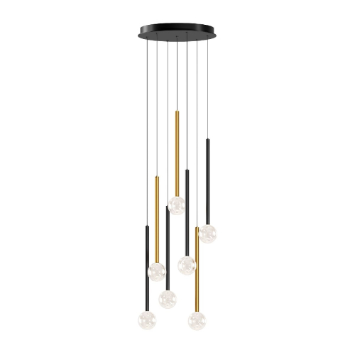 Каскадная люстра Maytoni Bubble dream MOD383PL-L20BBS3K изображение в интернет-магазине Cramer Light