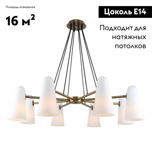 Подвесная люстра Favourite Vision 2763-8P изображение в интернет-магазине Cramer Light фото 2