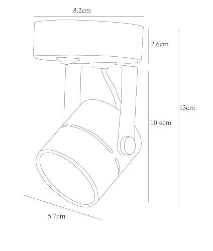 Спот Arte Lamp Mizar A1311AP-1WH изображение в интернет-магазине Cramer Light фото 3