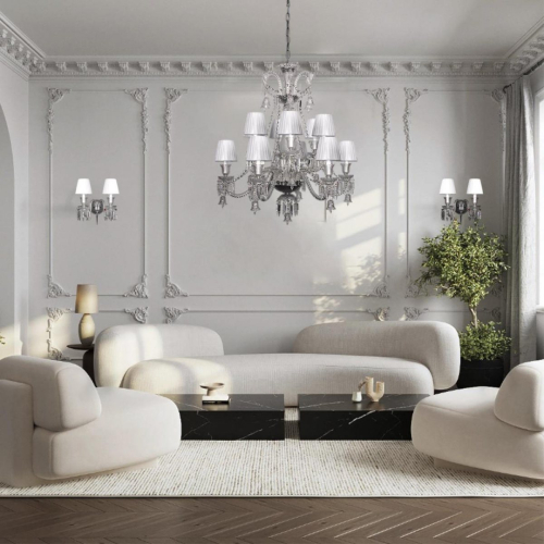 Подвесная люстра Loft IT Zenith 10210/8 White изображение в интернет-магазине Cramer Light фото 4