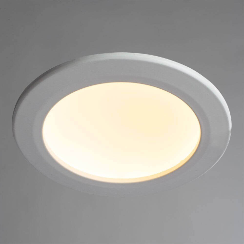 Встраиваемый светодиодный светильник Arte Lamp Riflessione A7012PL-1WH изображение в интернет-магазине Cramer Light фото 5