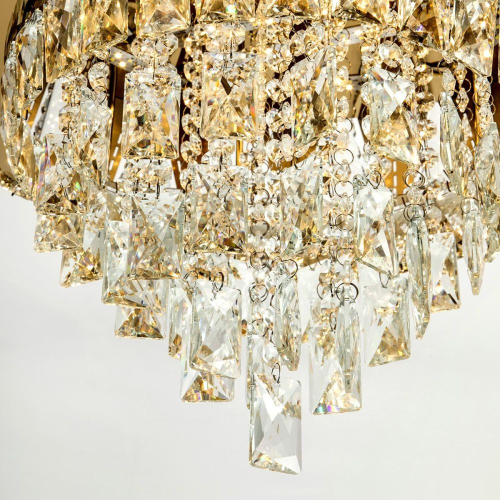 Потолочная люстра LED4U L9437-500 GD с УД изображение в интернет-магазине Cramer Light фото 5