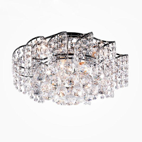 Потолочная люстра Eurosvet Шарм 16017/6 хром Strotskis изображение в интернет-магазине Cramer Light