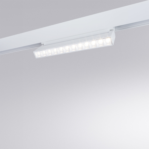 Трековый светильник Arte Lamp Linea A4638PL-1WH изображение в интернет-магазине Cramer Light фото 3