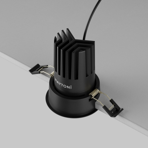 Встраиваемый светильник Maytoni Dip DL117-15W-4K-B изображение в интернет-магазине Cramer Light фото 7