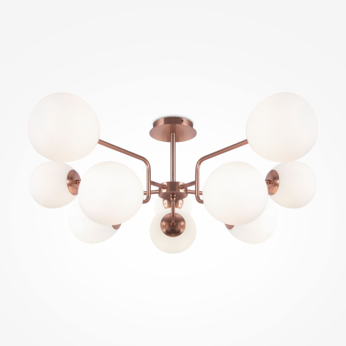 Люстра на штанге Maytoni Erich MOD221PL-10G изображение в интернет-магазине Cramer Light фото 4