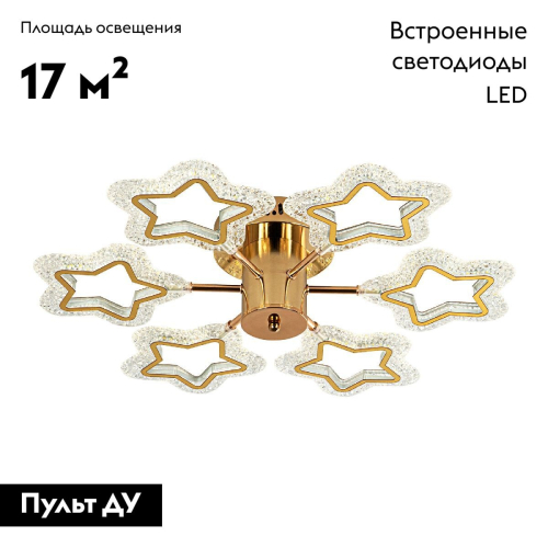 Потолочная люстра LED4U L8453-6 изображение в интернет-магазине Cramer Light фото 2