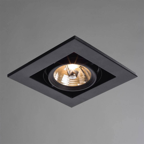 Встраиваемый светильник Arte Lamp Technika A5930PL-1BK изображение в интернет-магазине Cramer Light фото 3