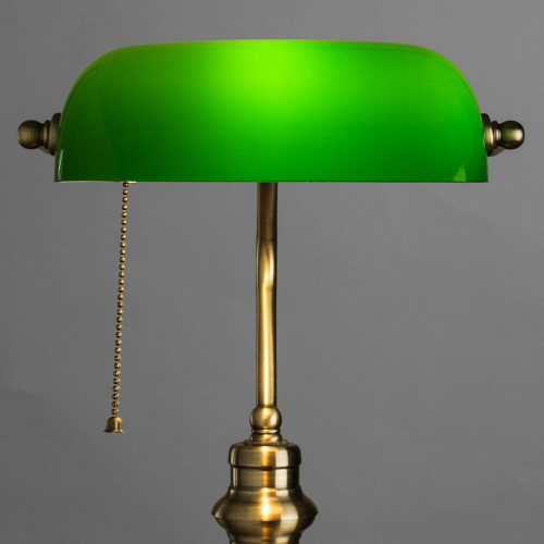 Настольная лампа Arte Lamp Banker A2492LT-1AB изображение в интернет-магазине Cramer Light фото 3