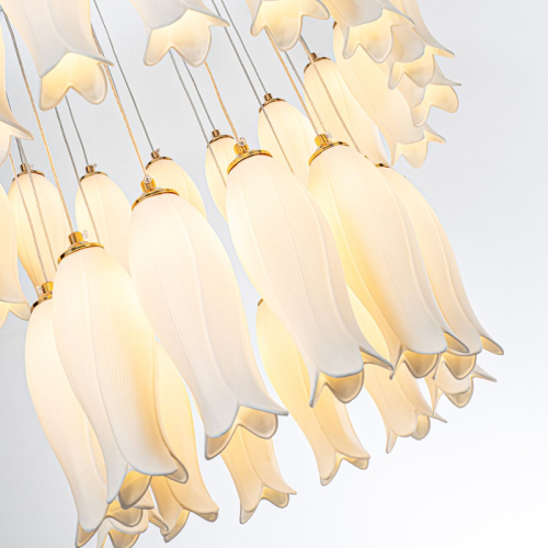 Подвесная люстра Modelux ML.8868.30 WH изображение в интернет-магазине Cramer Light фото 7