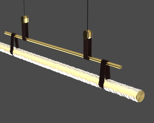 Подвесной светильник Delight Collection 8501P/L brass/clear изображение в интернет-магазине Cramer Light фото 4