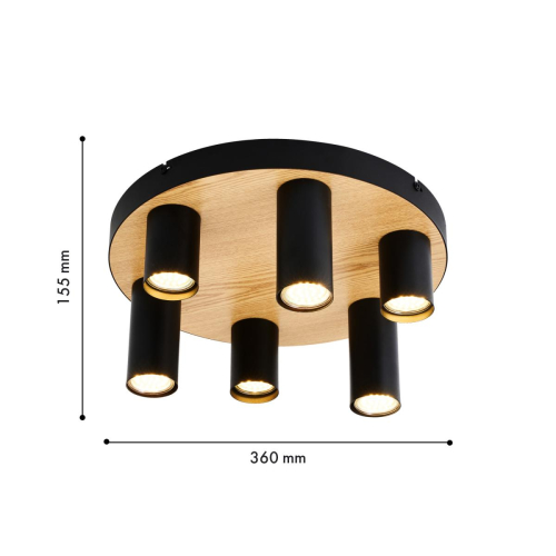 Потолочный светильник F-Promo Olson 4431-6U изображение в интернет-магазине Cramer Light фото 2