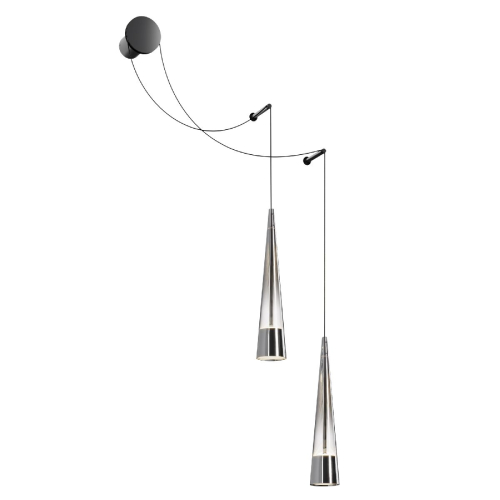 Настенный светильник Maytoni Sintesi P090WL-L24CH3K изображение в интернет-магазине Cramer Light фото 3