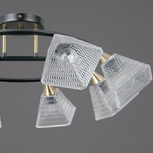 Потолочная люстра Illumico IL0850-8CSQ-25BKAB ELITE изображение в интернет-магазине Cramer Light фото 2