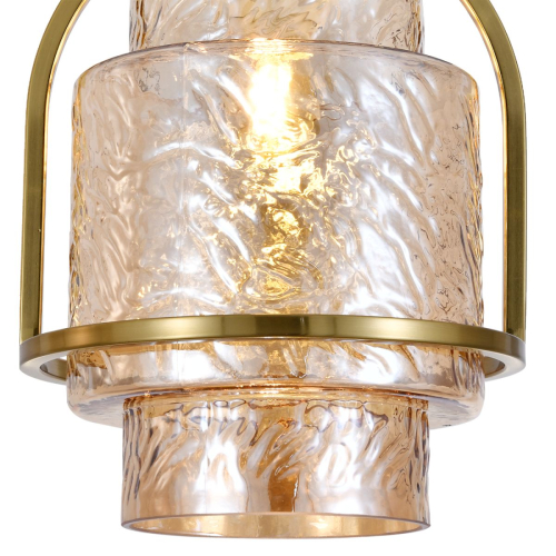 Подвесной светильник Indigo Aura 11069/1P Amber V000596 изображение в интернет-магазине Cramer Light фото 3