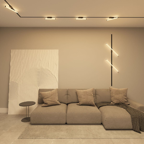 Трековый однофазный светильник Denkirs Strom DK6438-BK изображение в интернет-магазине Cramer Light фото 4