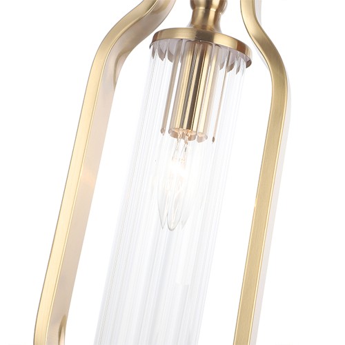 Подвесной светильник Crystal Lux TOMAS SP1 BRASS изображение в интернет-магазине Cramer Light фото 3