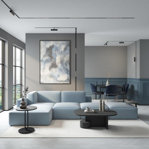 Трековый светодиодный светильник Denkirs DK8006-BK изображение в интернет-магазине Cramer Light фото 3