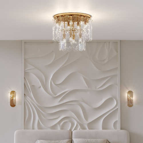 Потолочная люстра Eurosvet Claire 60170 золото Smart a070628 изображение в интернет-магазине Cramer Light фото 7