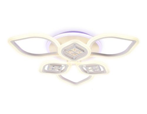 Потолочная светодиодная люстра Ambrella Light Acrylica Ice FA282 изображение в интернет-магазине Cramer Light