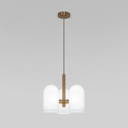 Подвесной светильник Eurosvet Bambola 50357/3 латунь a065660 изображение в интернет-магазине Cramer Light