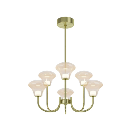 Люстра на штанге Maytoni Dynasty MOD402PL-L20BS3K изображение в интернет-магазине Cramer Light