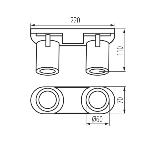 Накладной спот Kanlux Laurin 38961 изображение в интернет-магазине Cramer Light фото 4