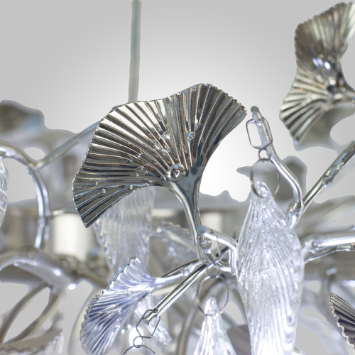 Подвесная люстра AM Group WOODSTAR L1200 SN изображение в интернет-магазине Cramer Light фото 2