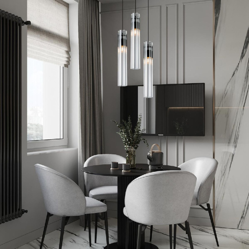 Подвесной светильник Modelux ML.3330.3 BK изображение в интернет-магазине Cramer Light фото 6