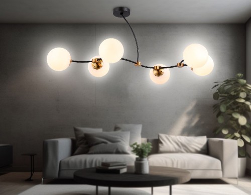 Люстра на штанге Ambrella Light Modern TR2555 изображение в интернет-магазине Cramer Light фото 7