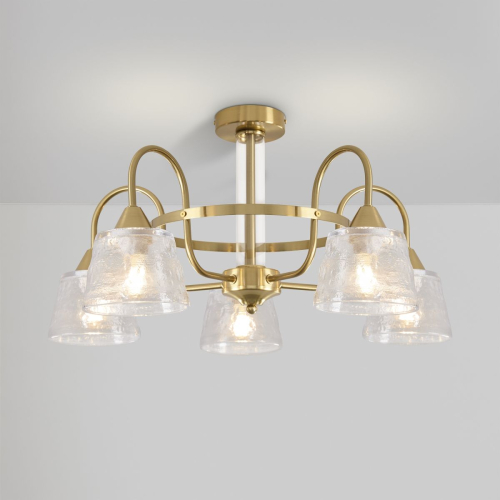 Люстра на штанге Freya Caramel FR5522PL-05BS1 изображение в интернет-магазине Cramer Light фото 2