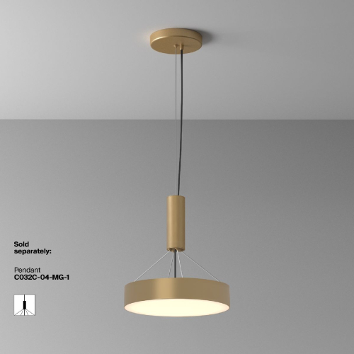 Потолочный светильник Maytoni Zon C032CL-36W3K-RD-MG изображение в интернет-магазине Cramer Light фото 5
